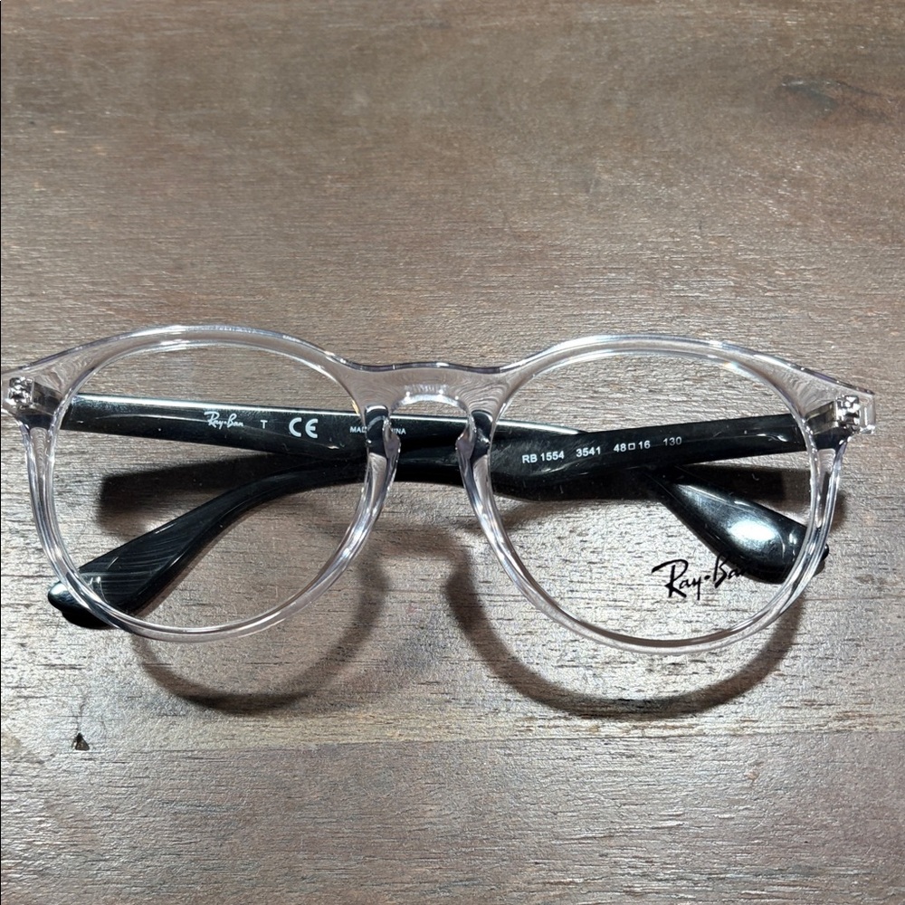 Ray-Ban Transparent Round Eyewear